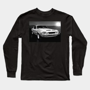 1968 Shelby GT500 Mustang Long Sleeve T-Shirt